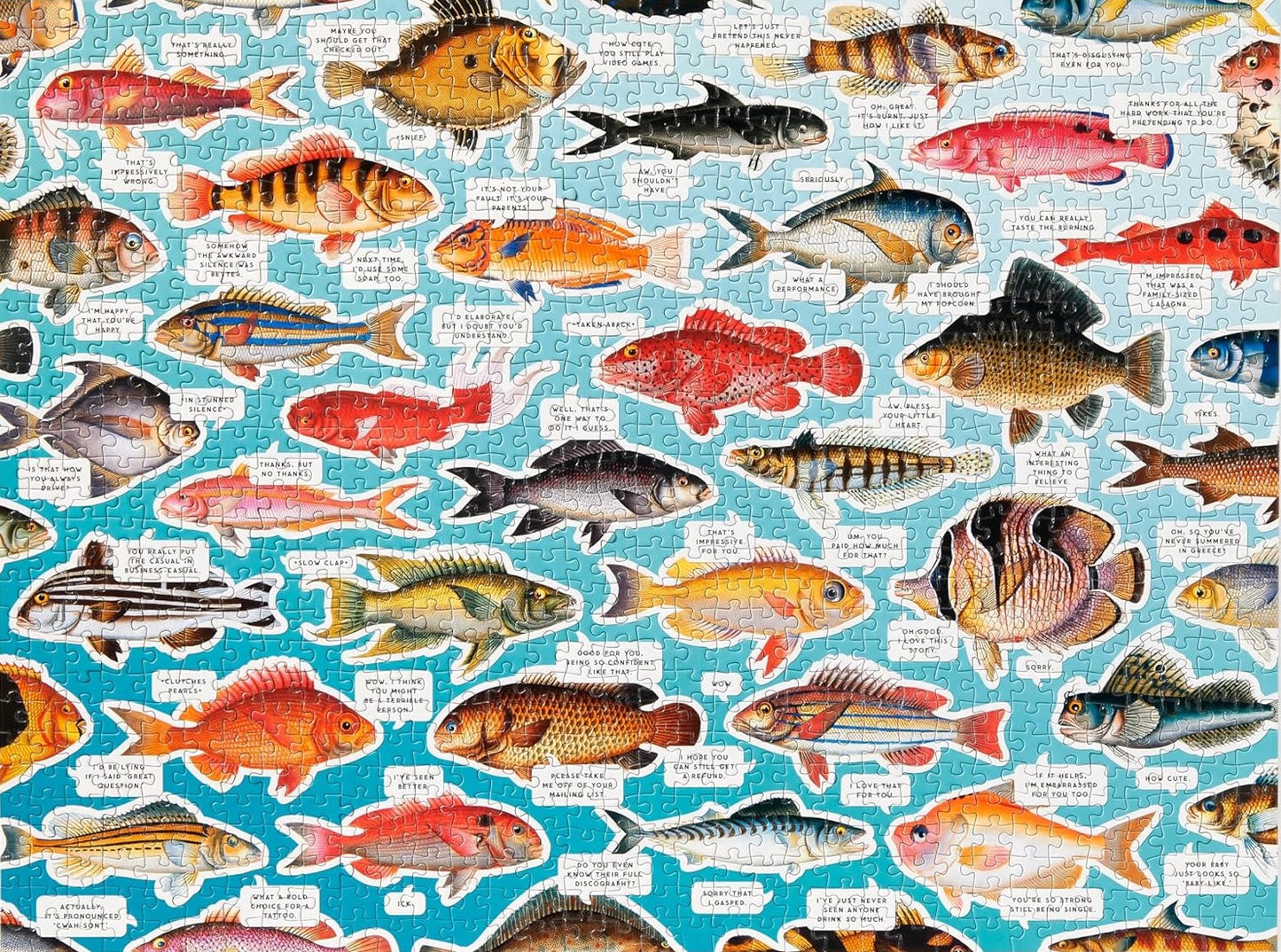 Judgy Fish 1000 Piece Puzzle