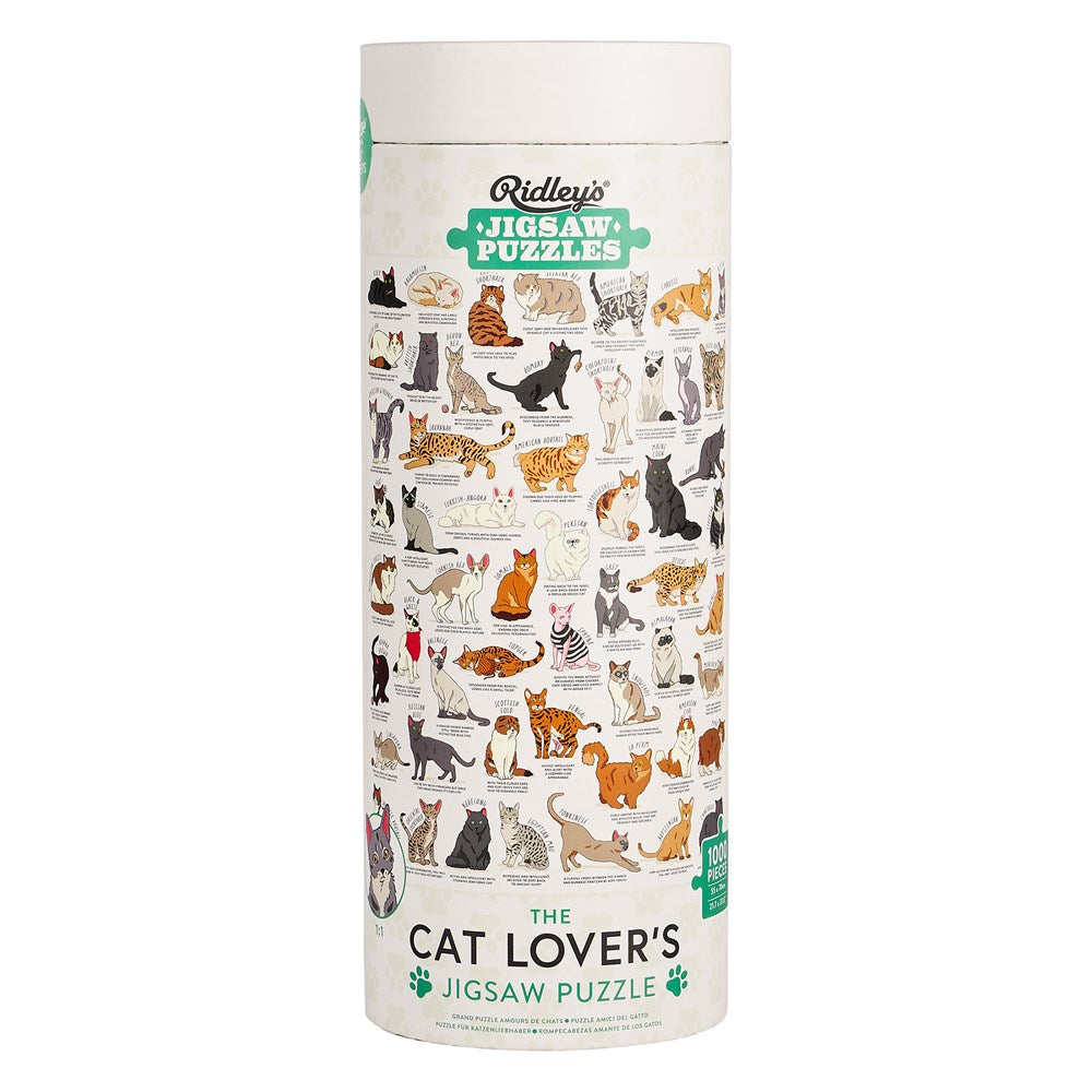 Cat Lover's - 1000 Piece Jigsaw Puzzle