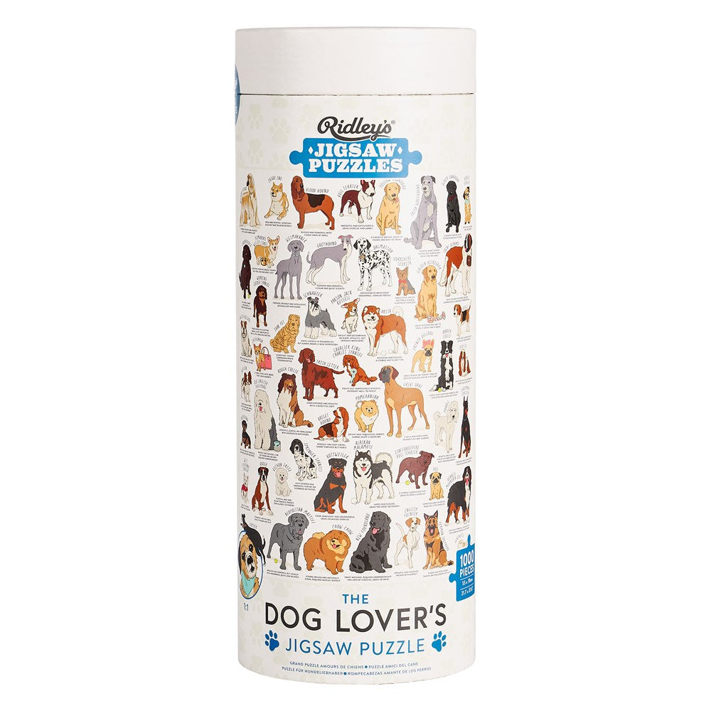 Dog Lovers - 1000 Piece Jigsaw Puzzle