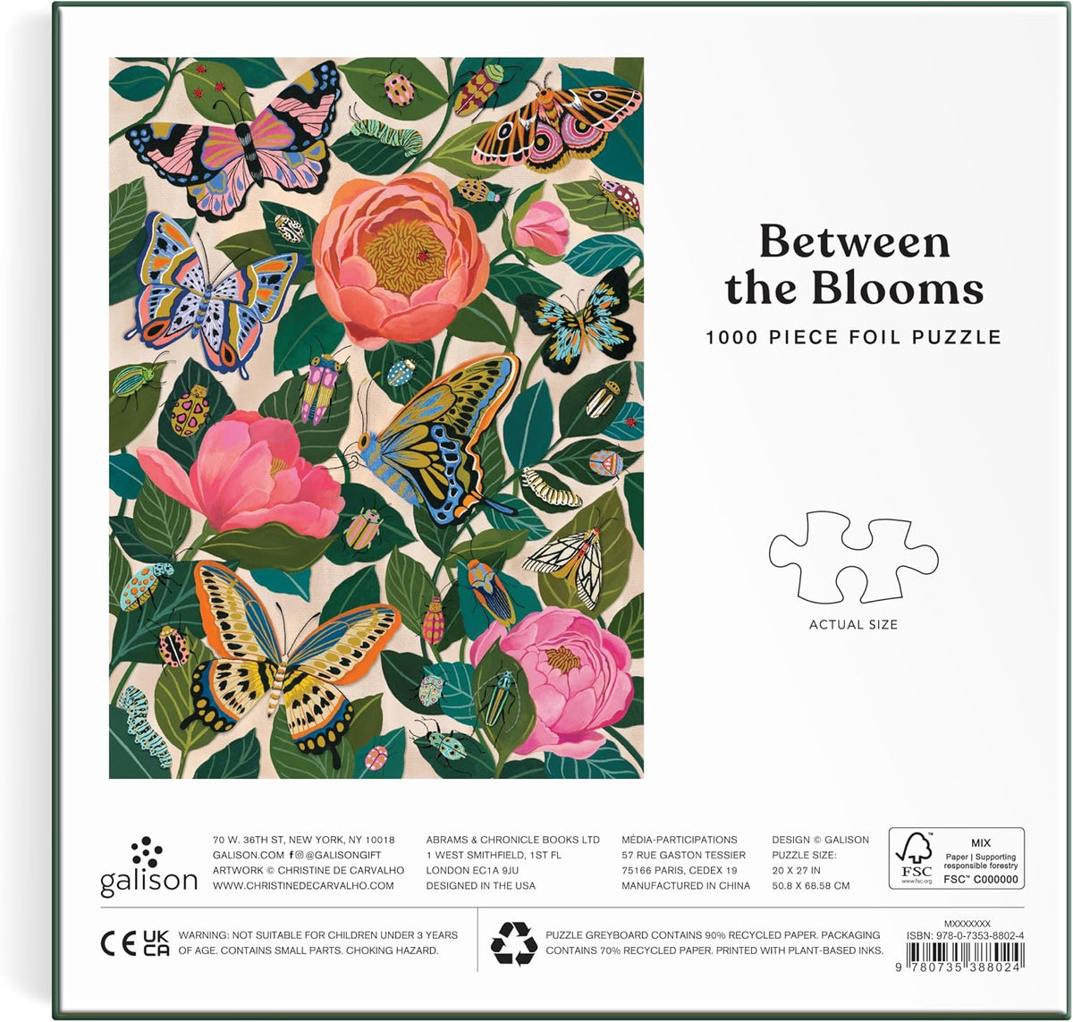 Between the Blooms - 1000 Piece Puzzle
