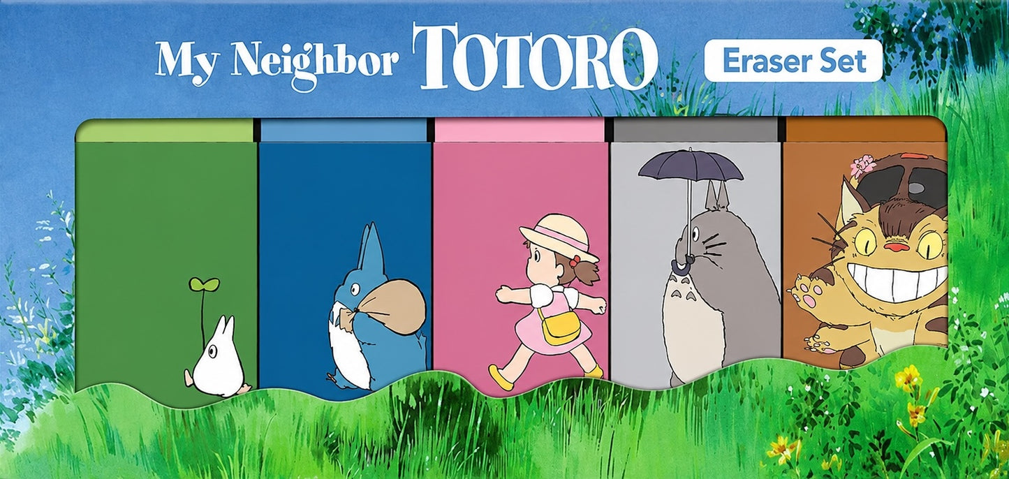 My neighbor Tototro Eraser Set - Studio Ghibli