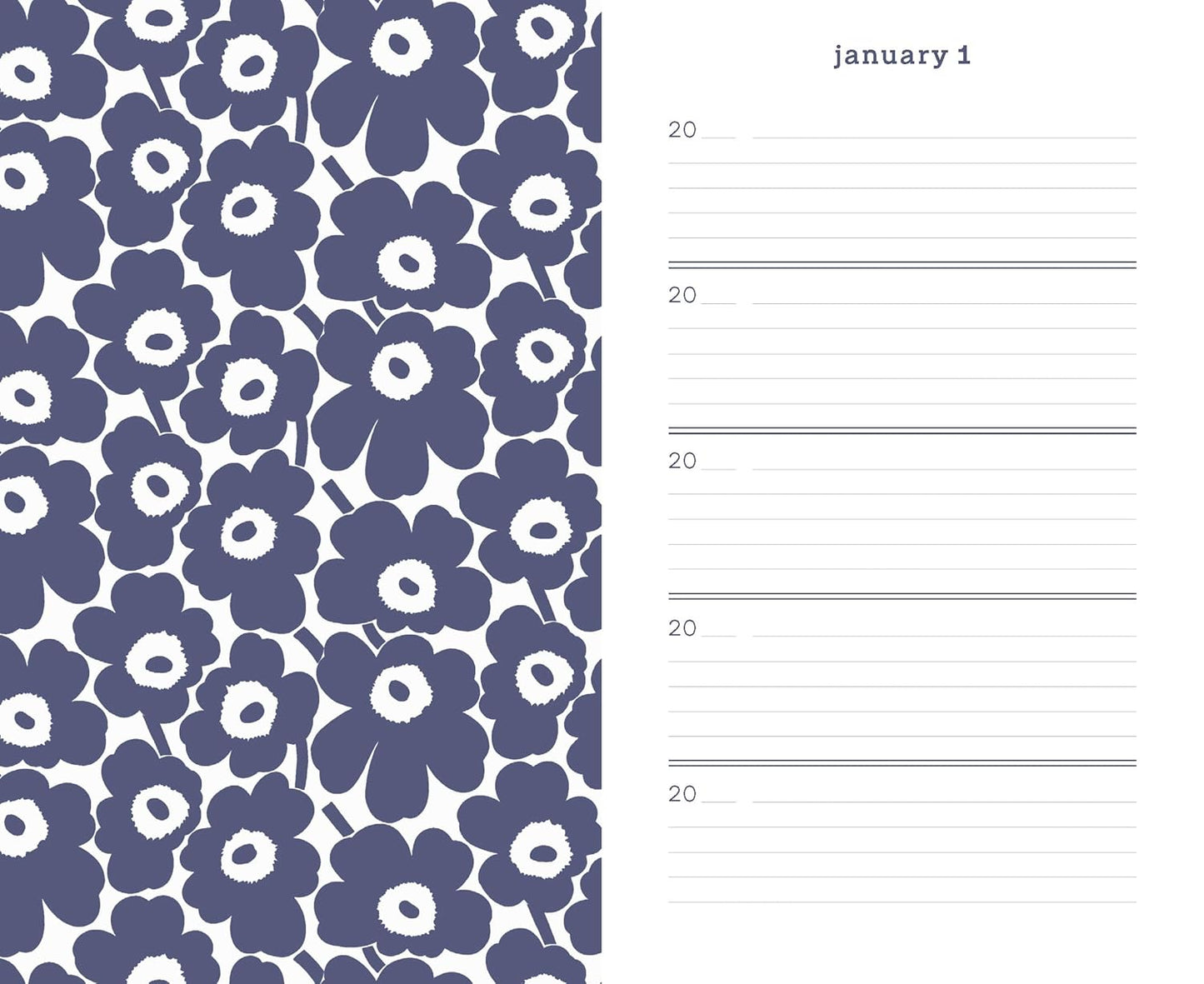 Marimekko One Line a Day (Red Unikko)