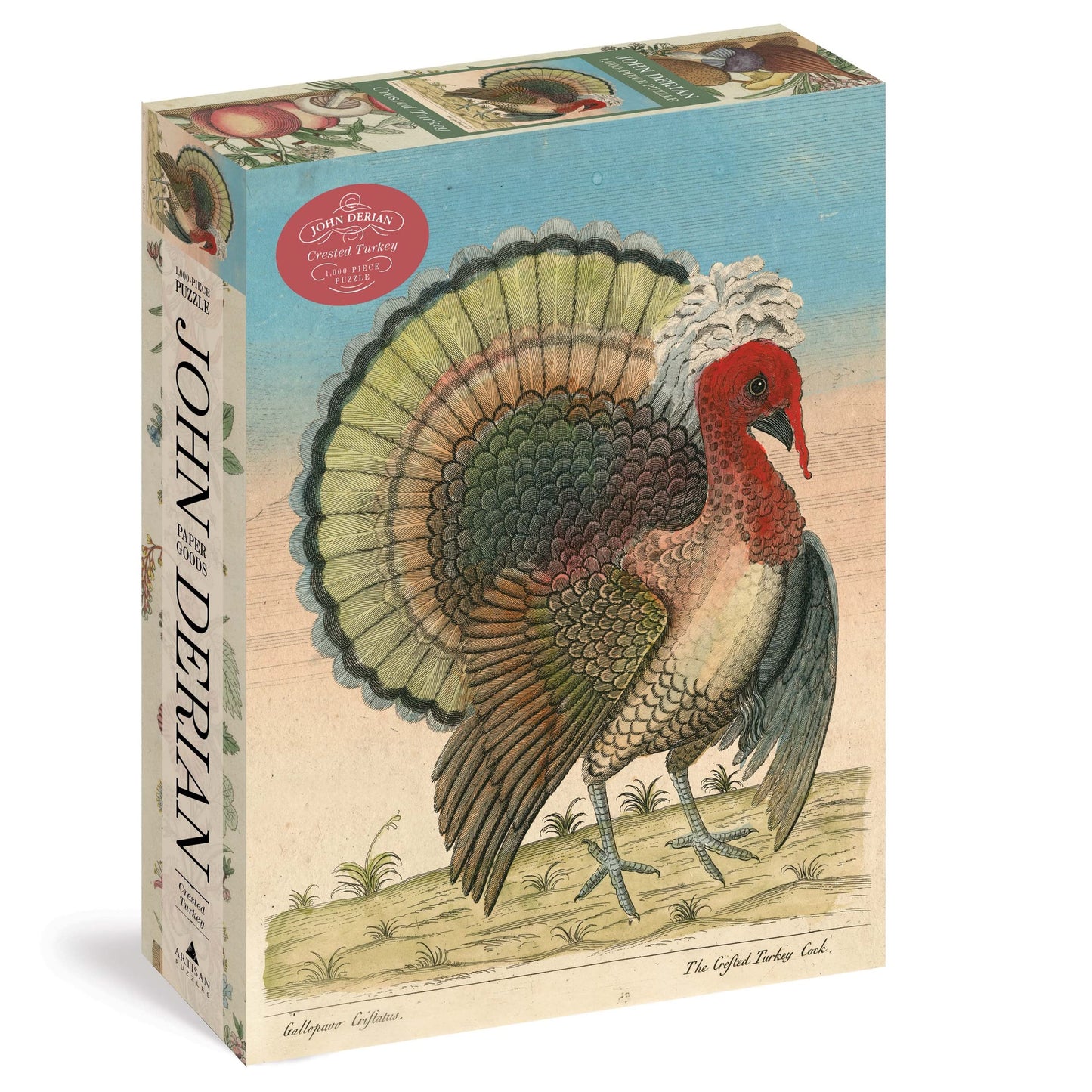 Crested Turkey - John Derian - 1000 Piece Puzzle