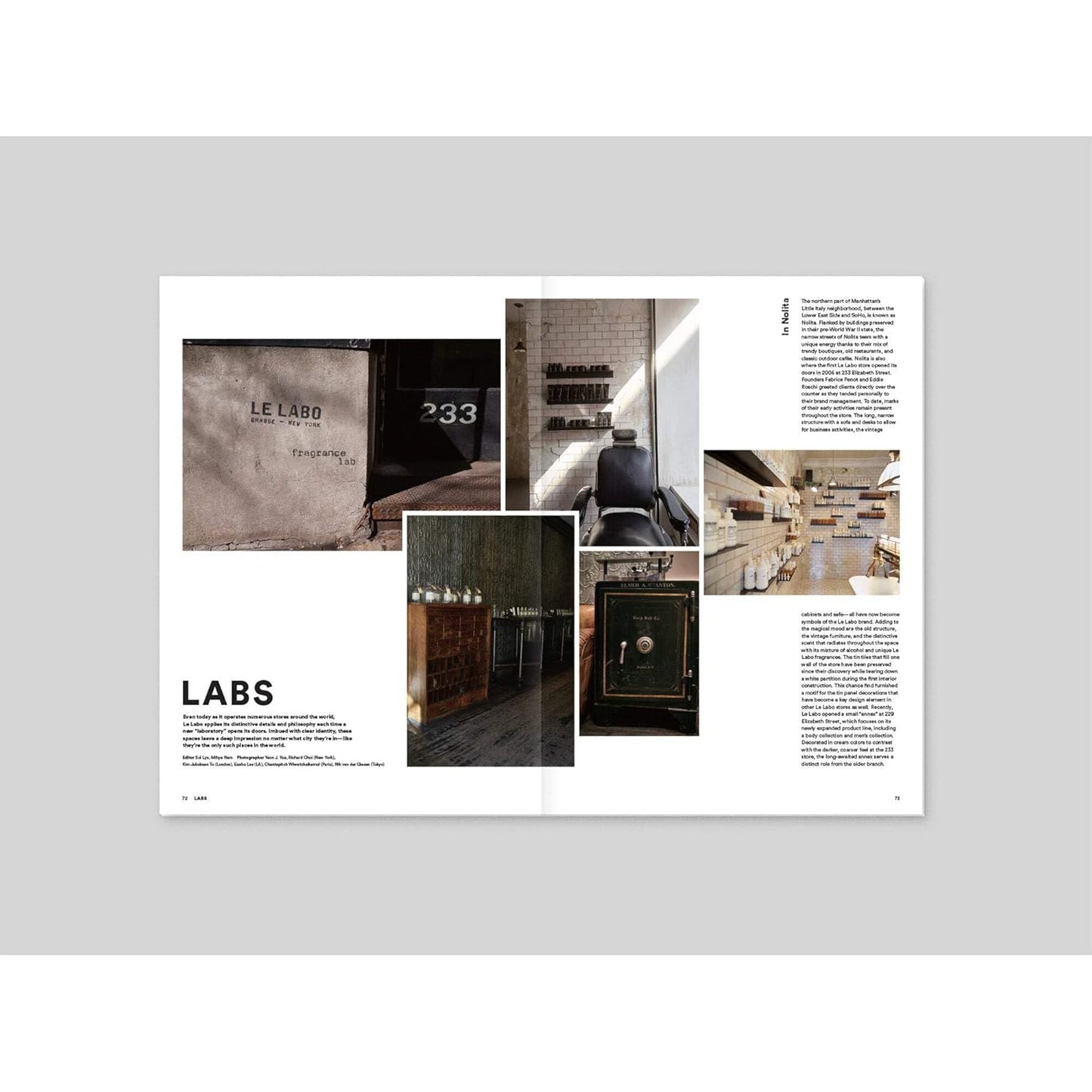 Magazine B Issue 65 LE LABO