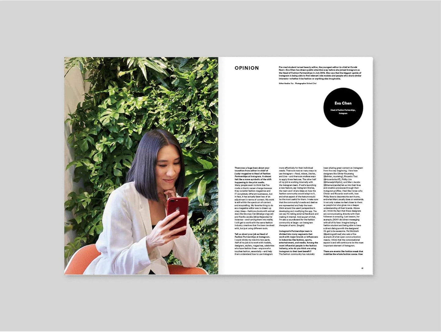 Magazine B Issue 68 INSTAGRAM