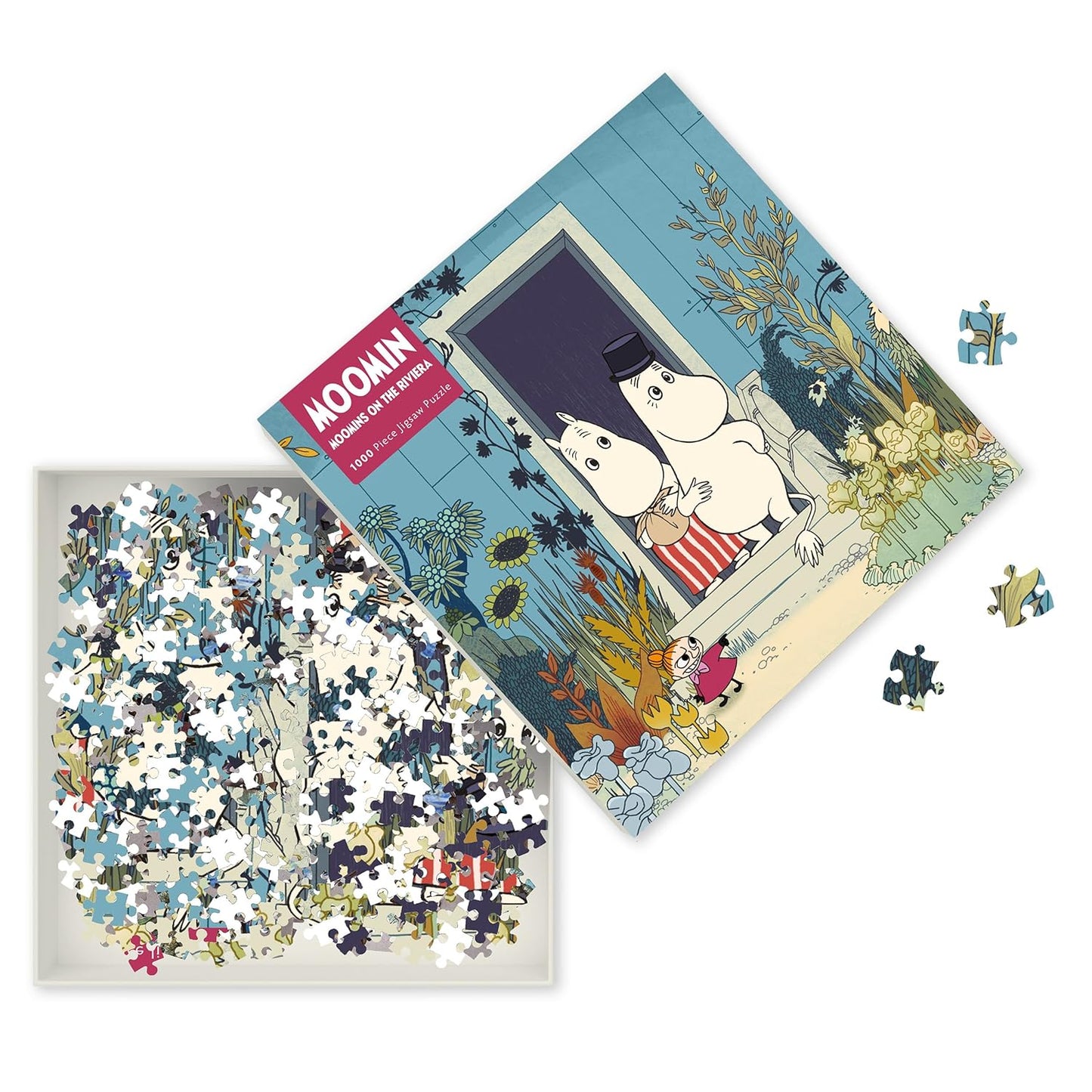 Moomins on the Riviera - 1000 Piece Jigsaw Puzzle