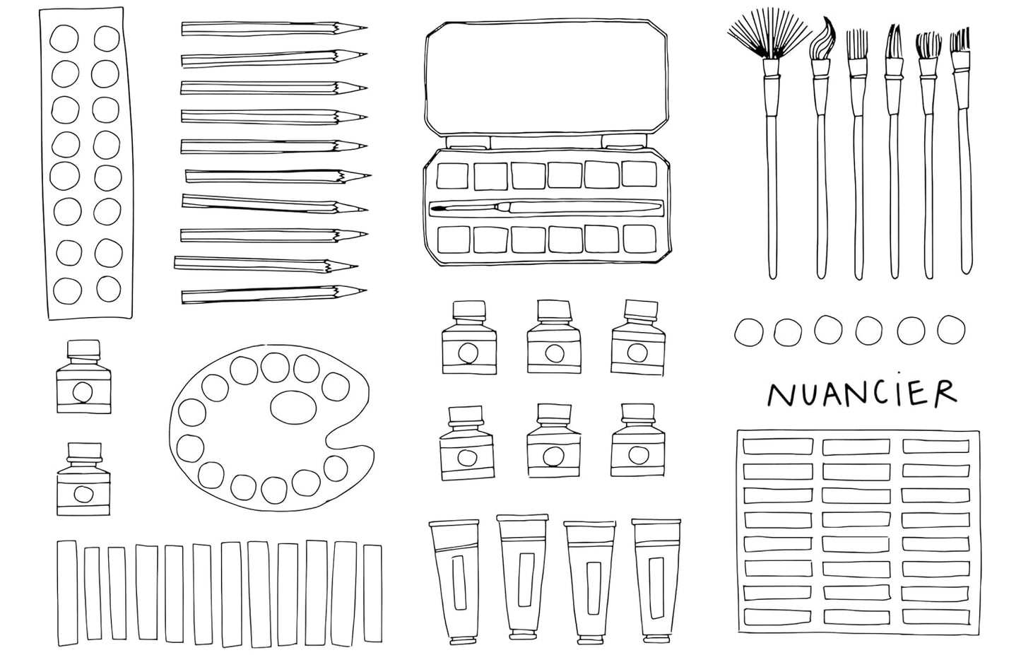 Hôtels Coloriages - Zoé de Las Cases - French