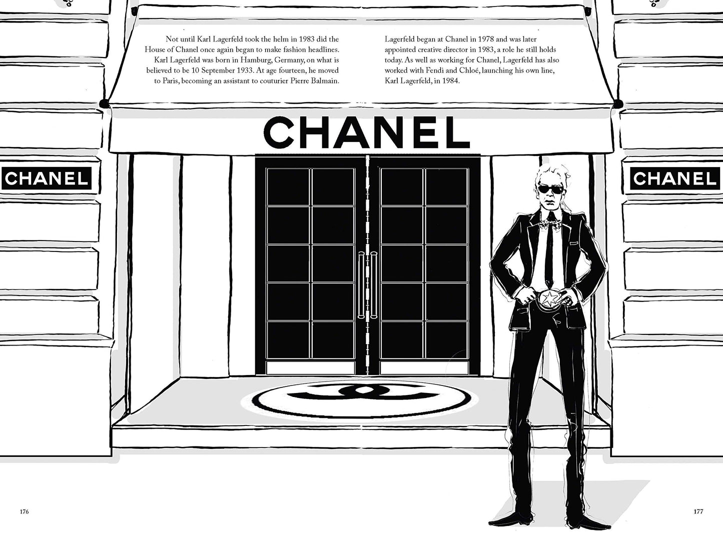 Coco Chanel - The Illustrated World of a Fashion Icon