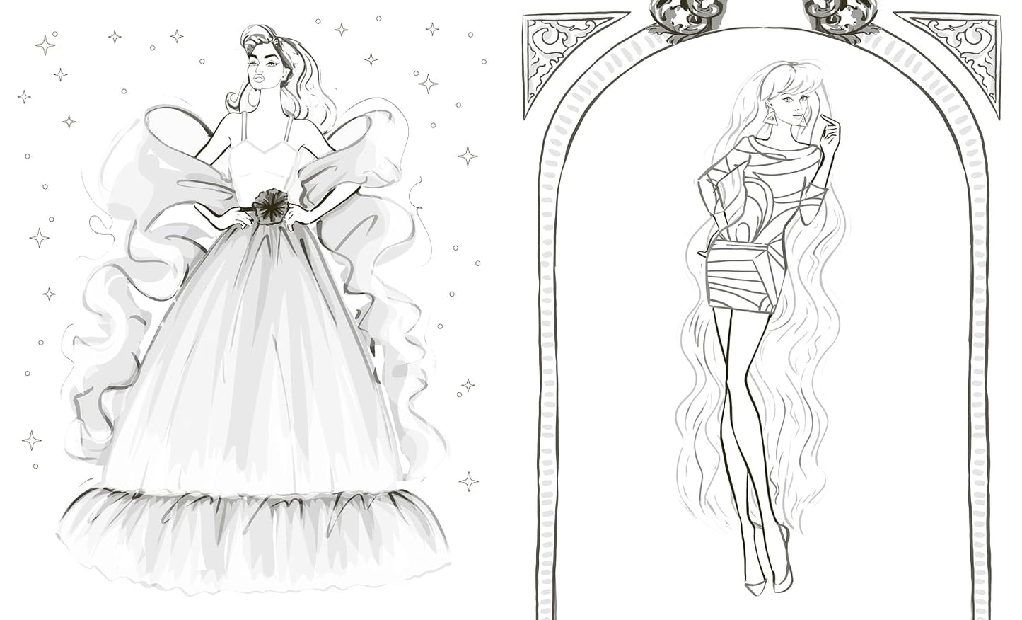 Barbie - Luxe Colouring
