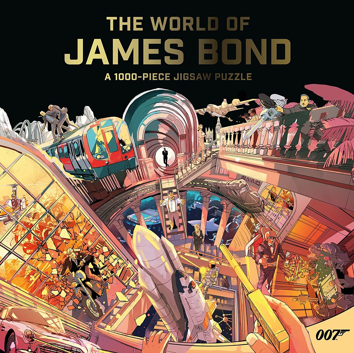The World of James Bond - 1000 Piece Puzzle
