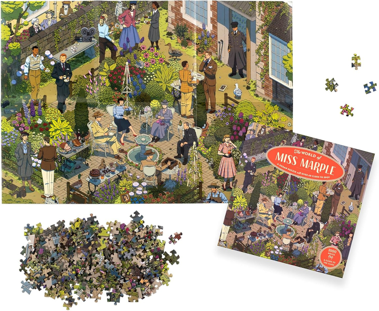 The World of Miss Marple - 1000 Piece Puzzle