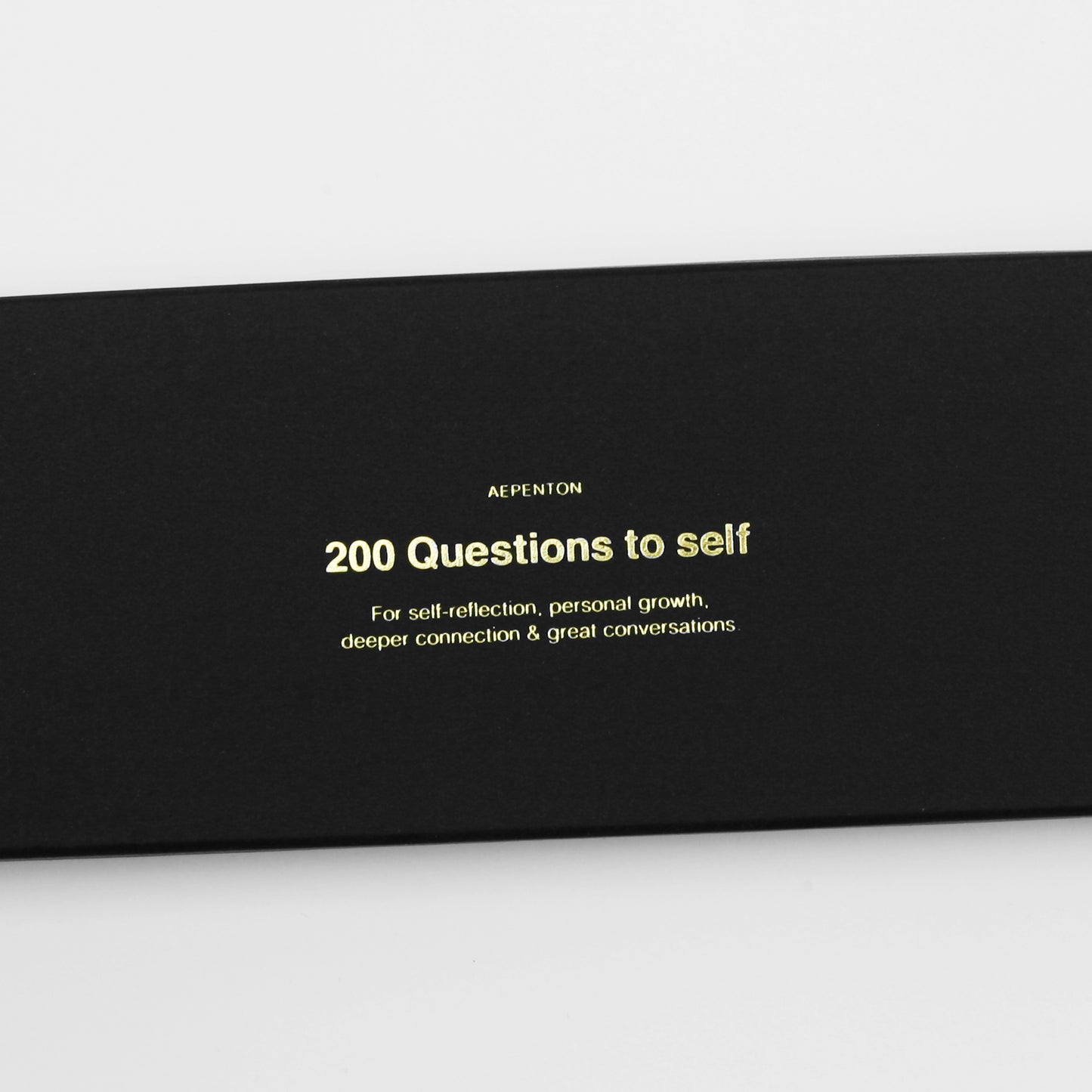 200 Questions to self