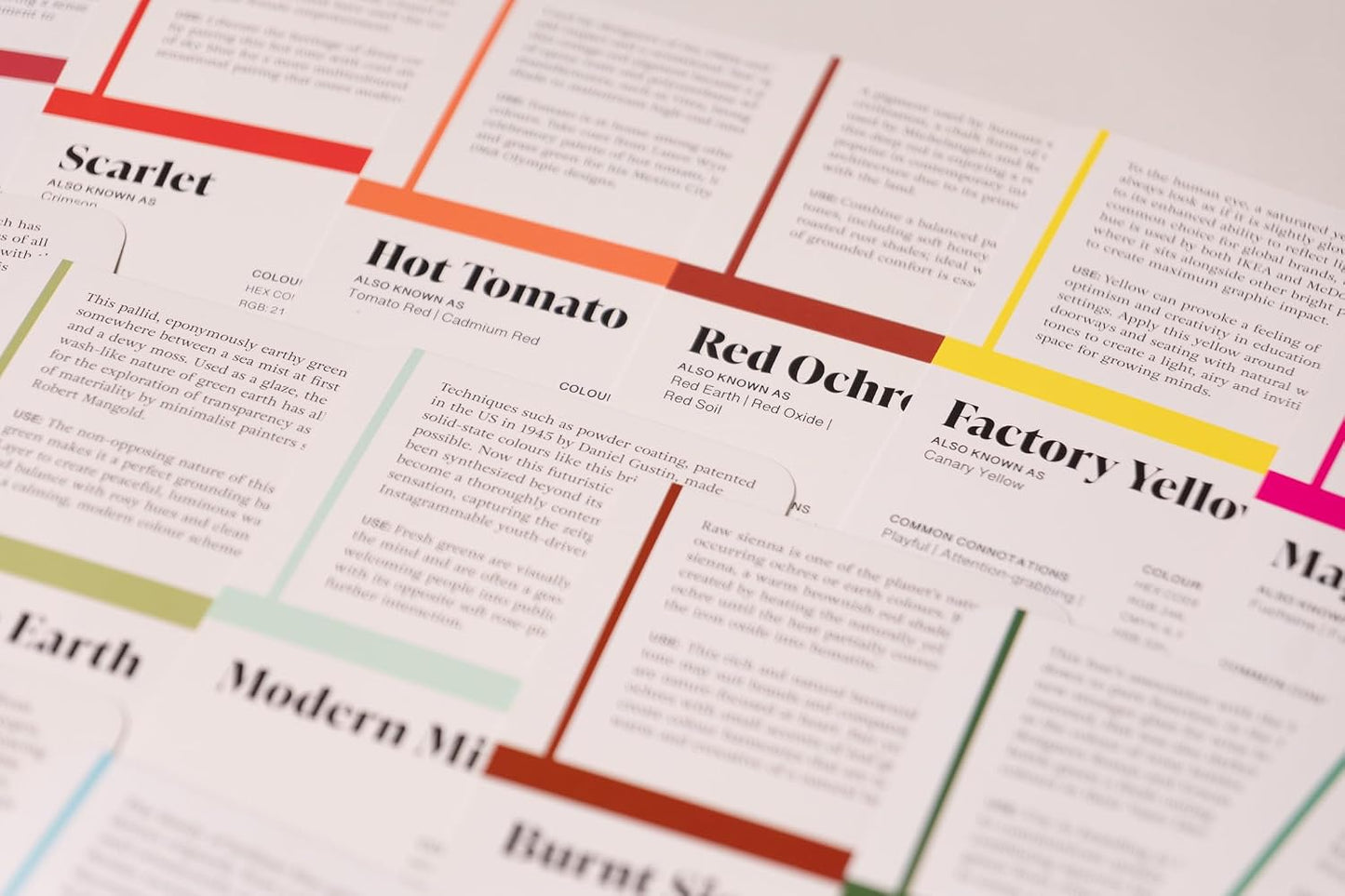 Colour - 50 cards for exploring combinations and palettes