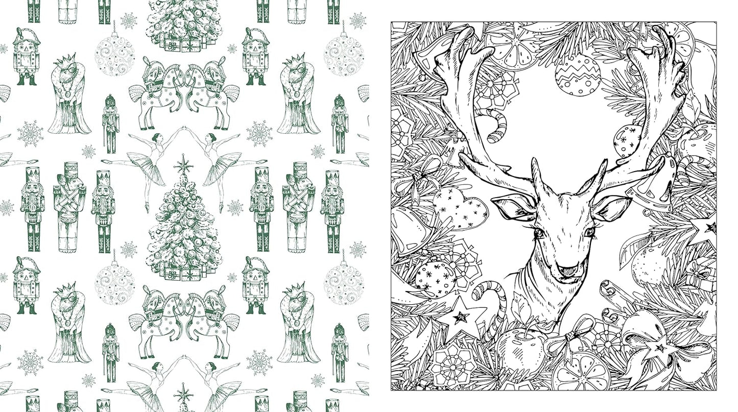 Merry Christmas Coloring Book