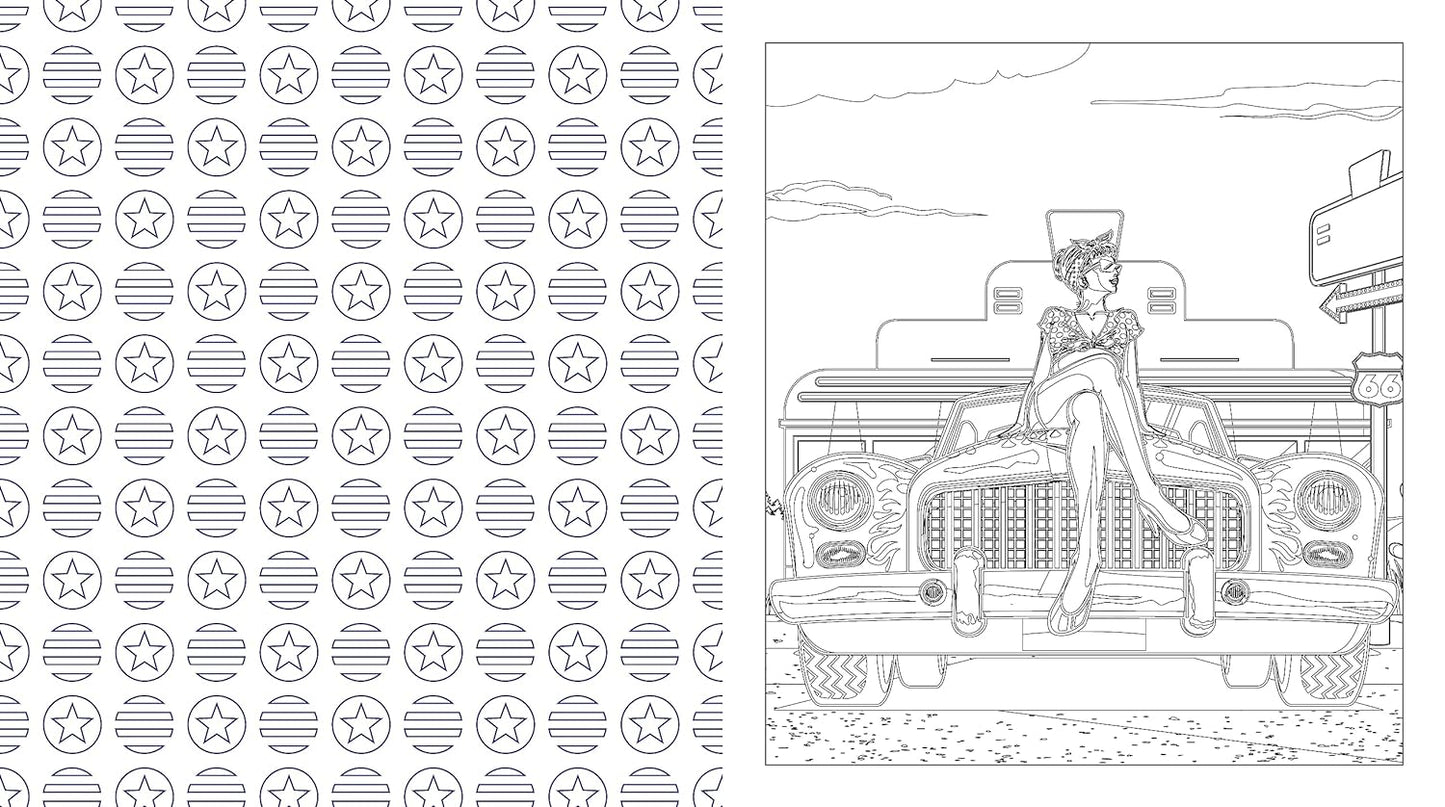 The Americana Coloring Book