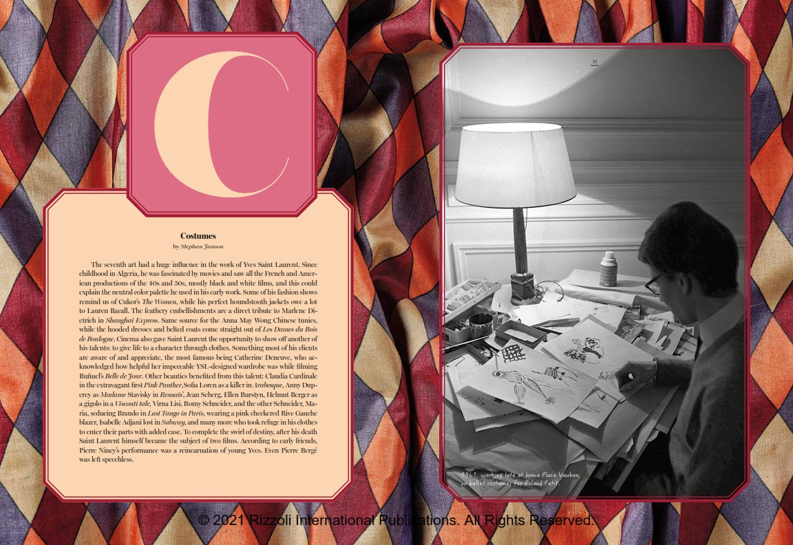 YSL LEXICON: An ABC of the Fashion, Life, and Inspirations of Yves Saint Laurent