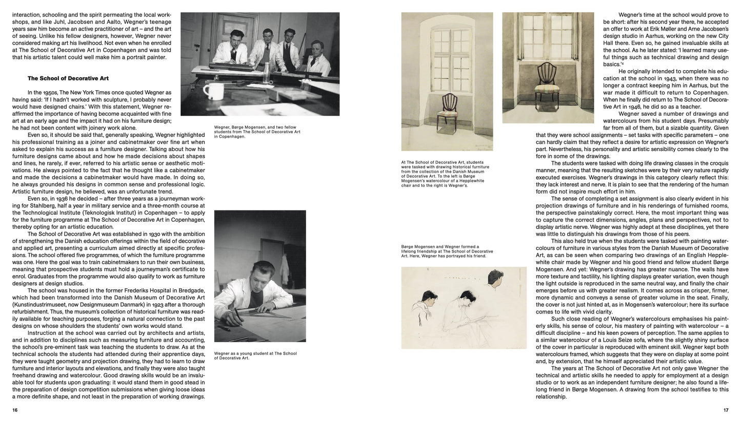 Watercolours by Hans J. Wegner