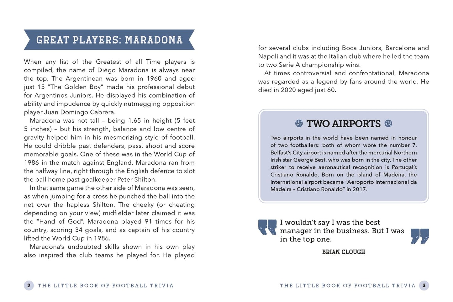 The Little Book of Football Trivia