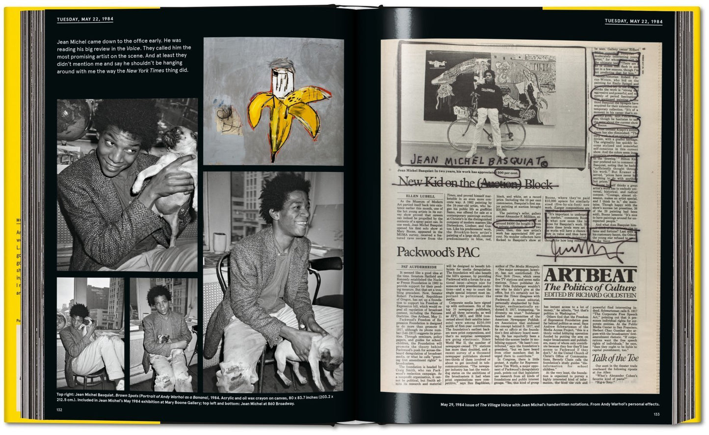 Warhol on Basquiat