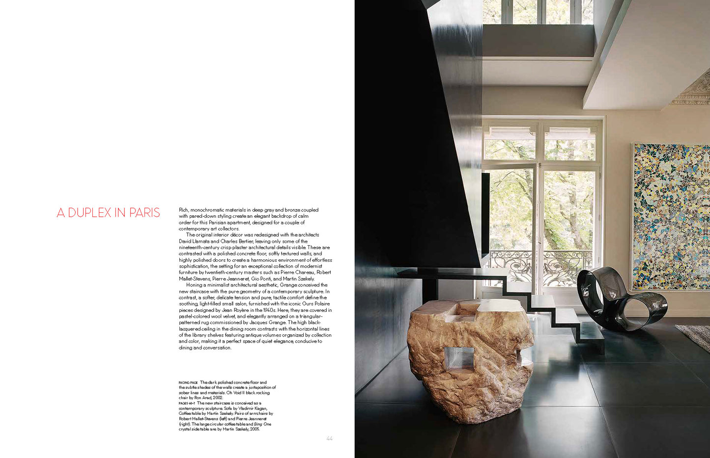 Jacques Grange - Recent Work