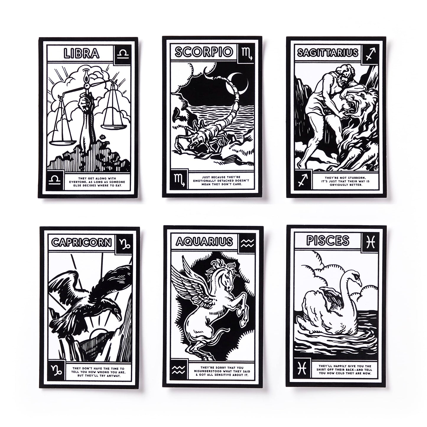 This Is A Sign - Magic velvet zodiac coloring set