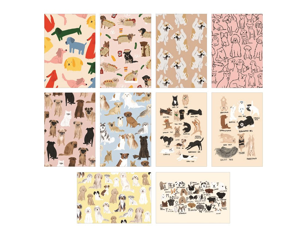 Dog Box - 100 Postcards by 10 Artists