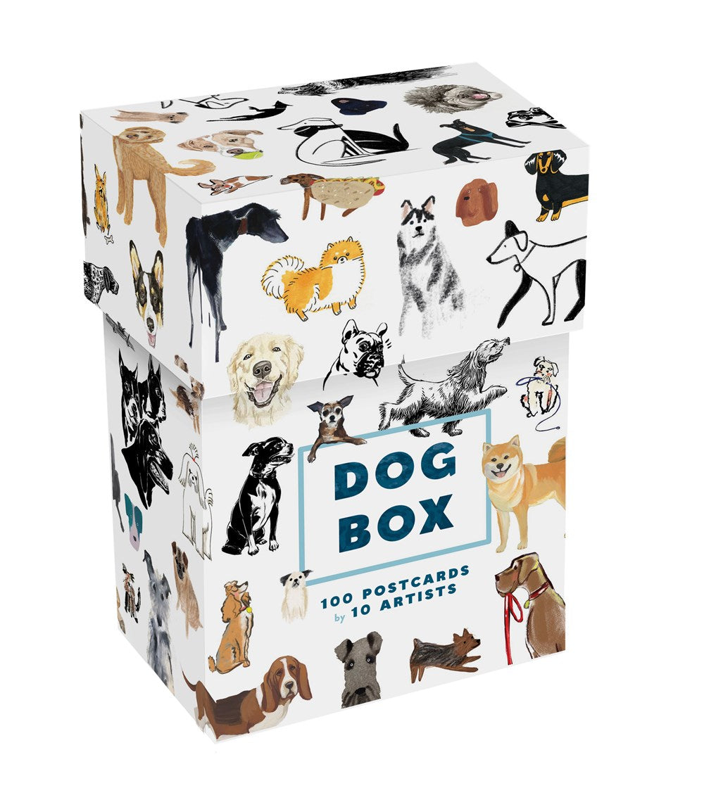 Dog Box - 100 Postcards by 10 Artists