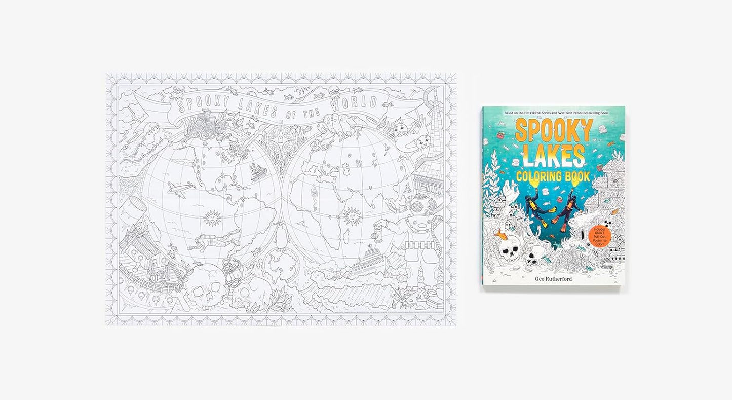 Spooky Lakes Coloring Book