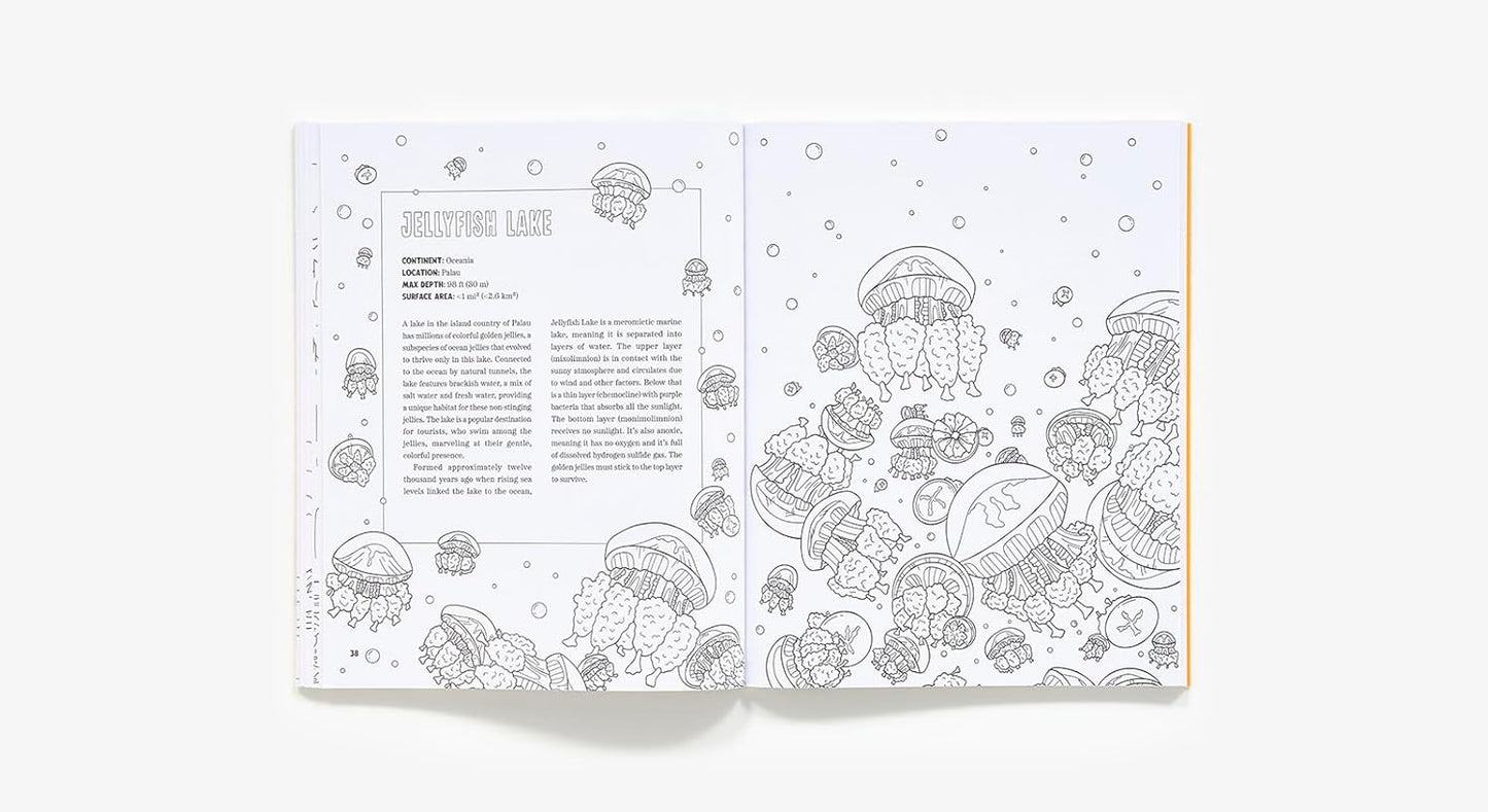 Spooky Lakes Coloring Book