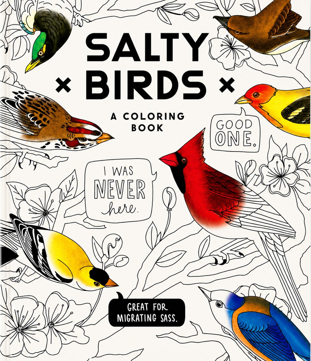 Salty Birds Coloring Book