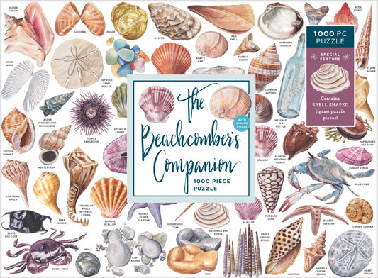 The Beachcomber's Companion 1000 Piece Puzzle With Shaped Pieces