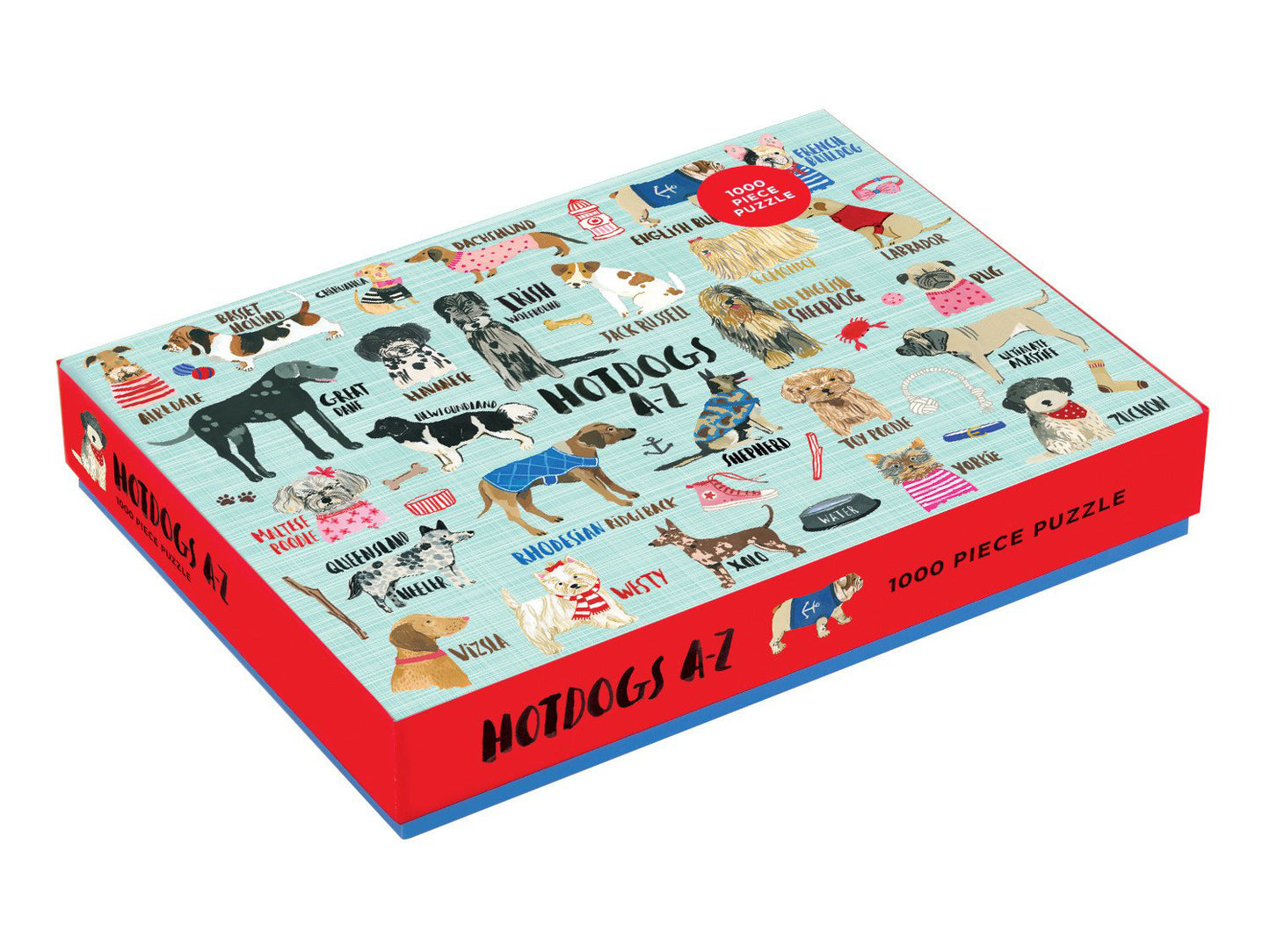 Hot Dogs A-Z 1000 Pieces Puzzle