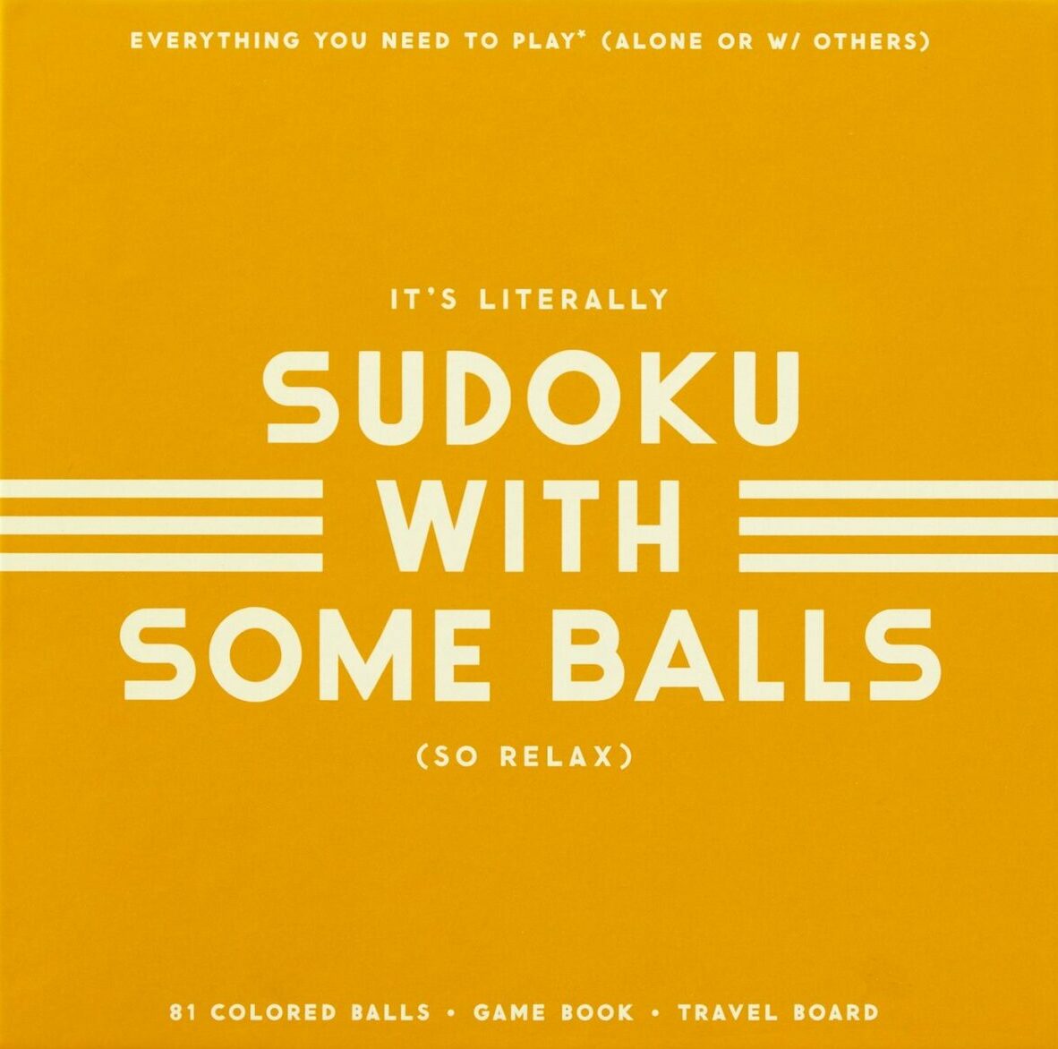 Sudoku with some Balls