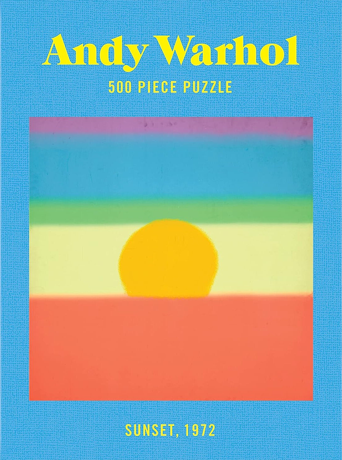 Andy Warhol Sunset 500 Piece Book Puzzle