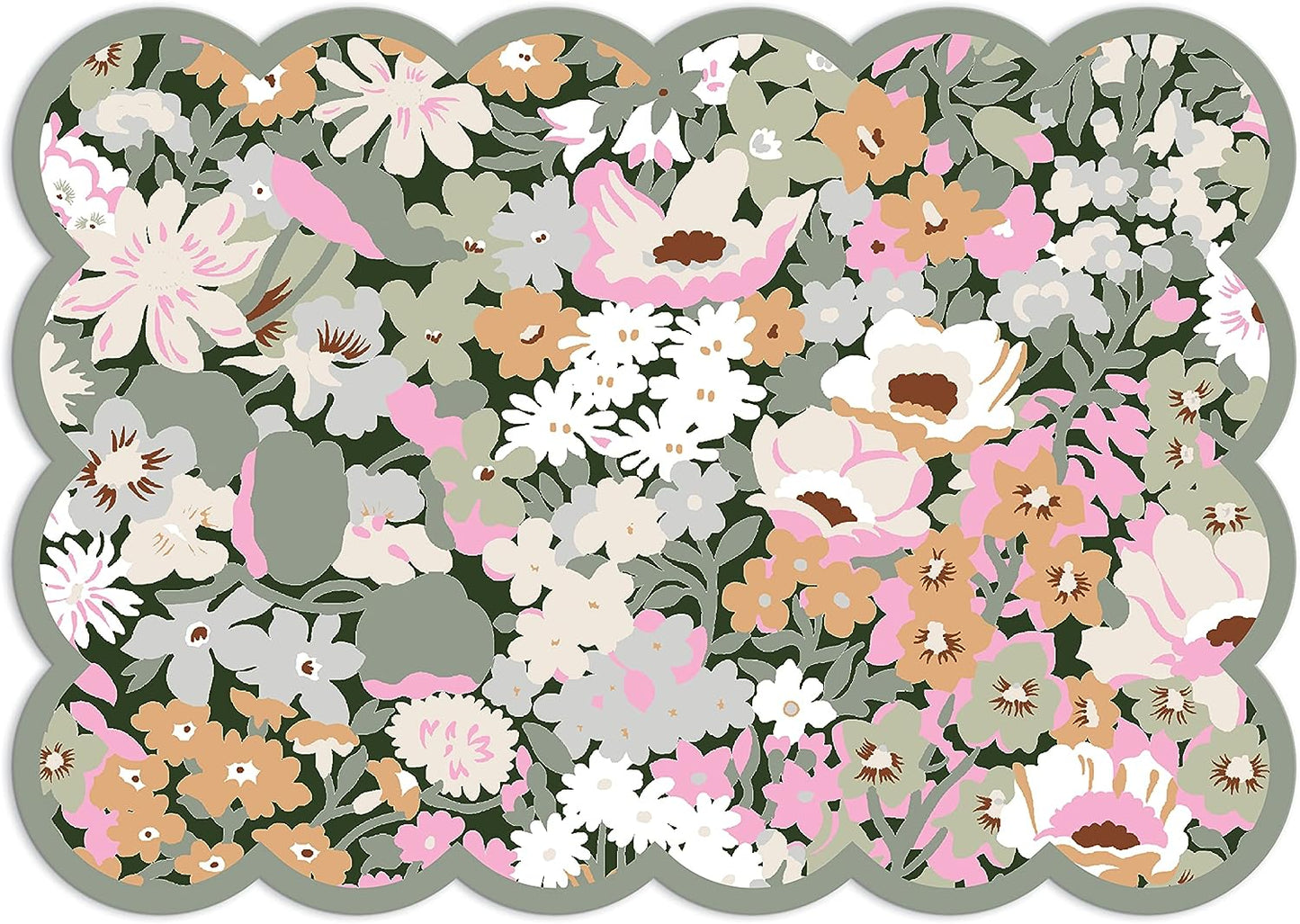 Scalloped Shaped Notecard Set