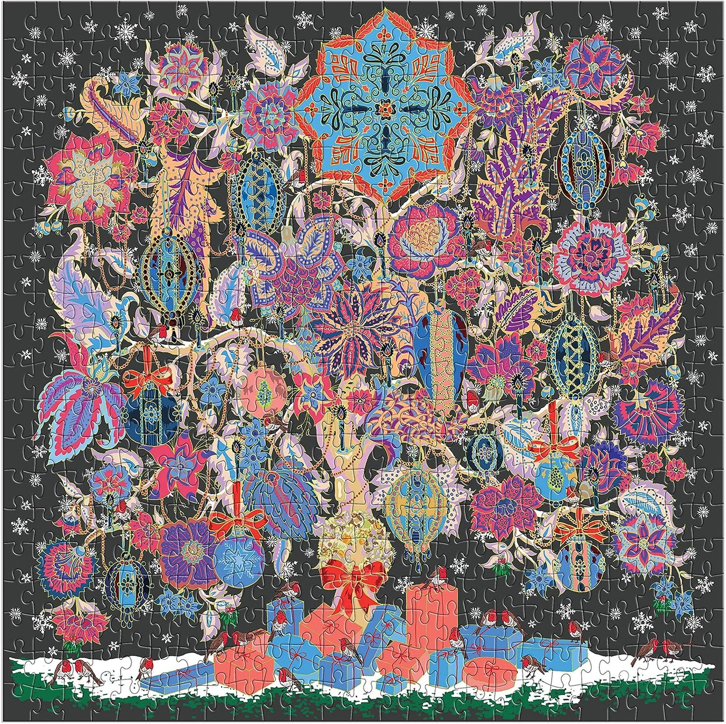 Christmas Tree of Life 500 Piece Foil Puzzle