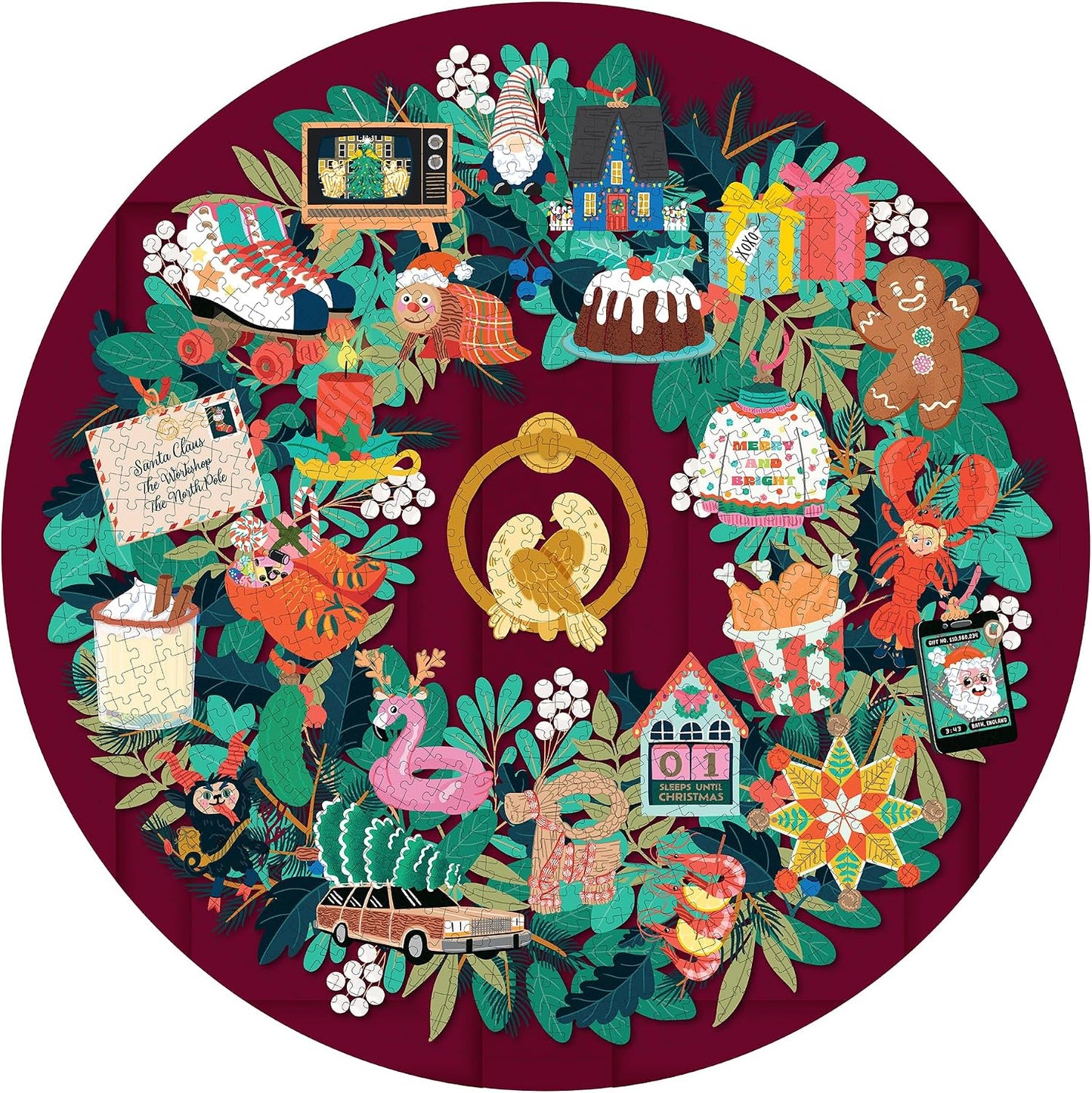 Christmas Celebrations - 1000 Piece Jigsaw Puzzle