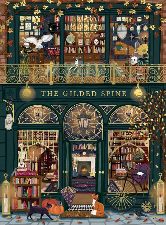 The Gilded Spine - 1000 Piece Puzzle