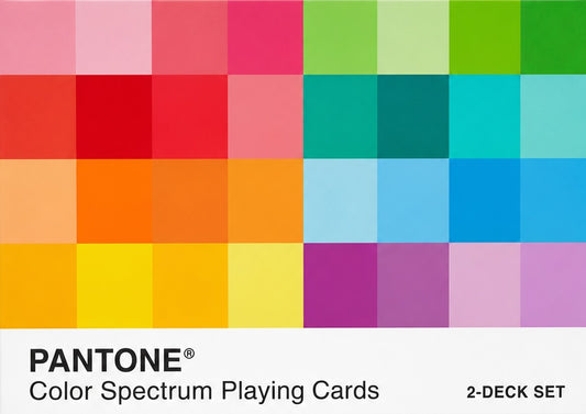 Pantone Color Spectrum Playing Cards
