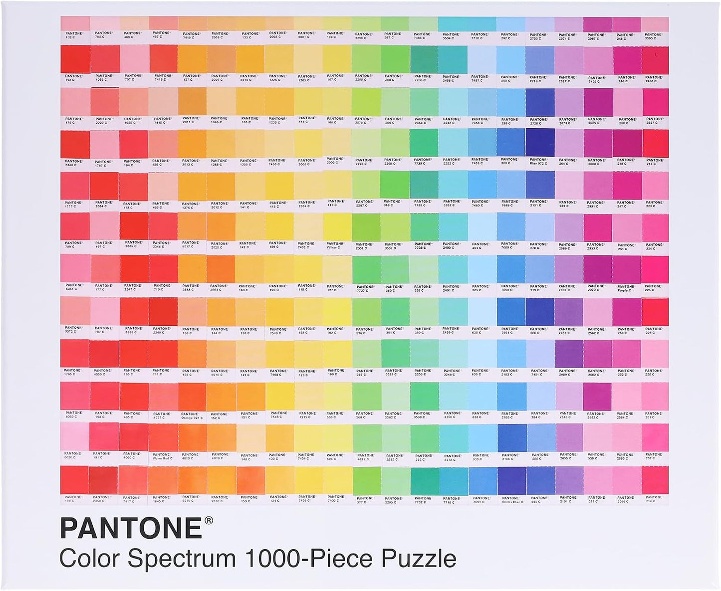 Pantone Color Spectrum - 1000 Piece Puzzle