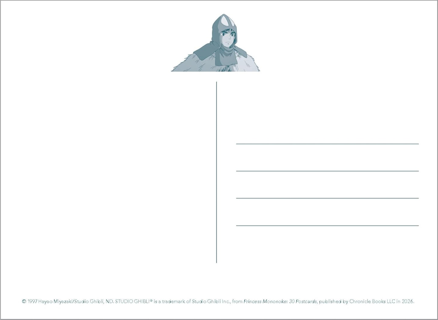 Princess Mononoke: 30 Postcards - Studio Ghibli