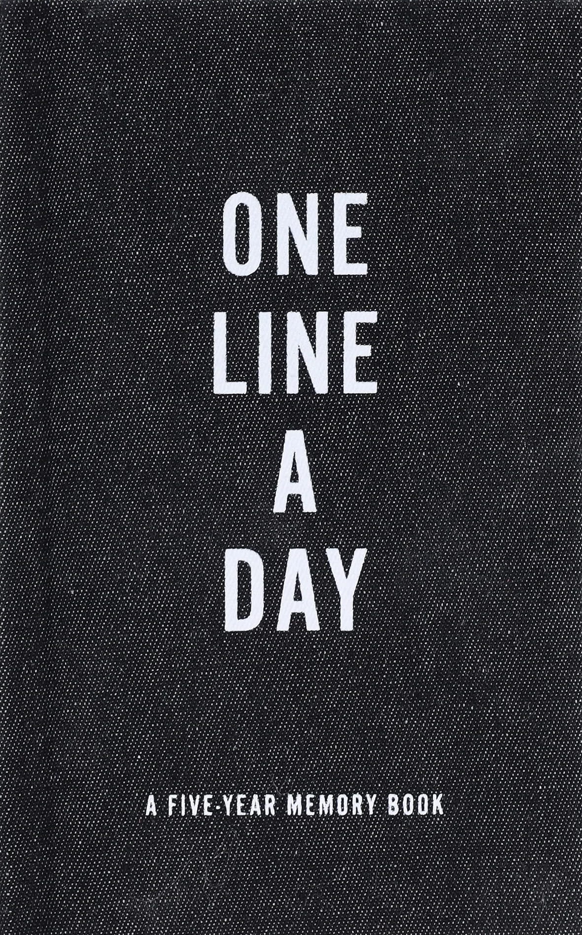 Black Canvas One Line a Day