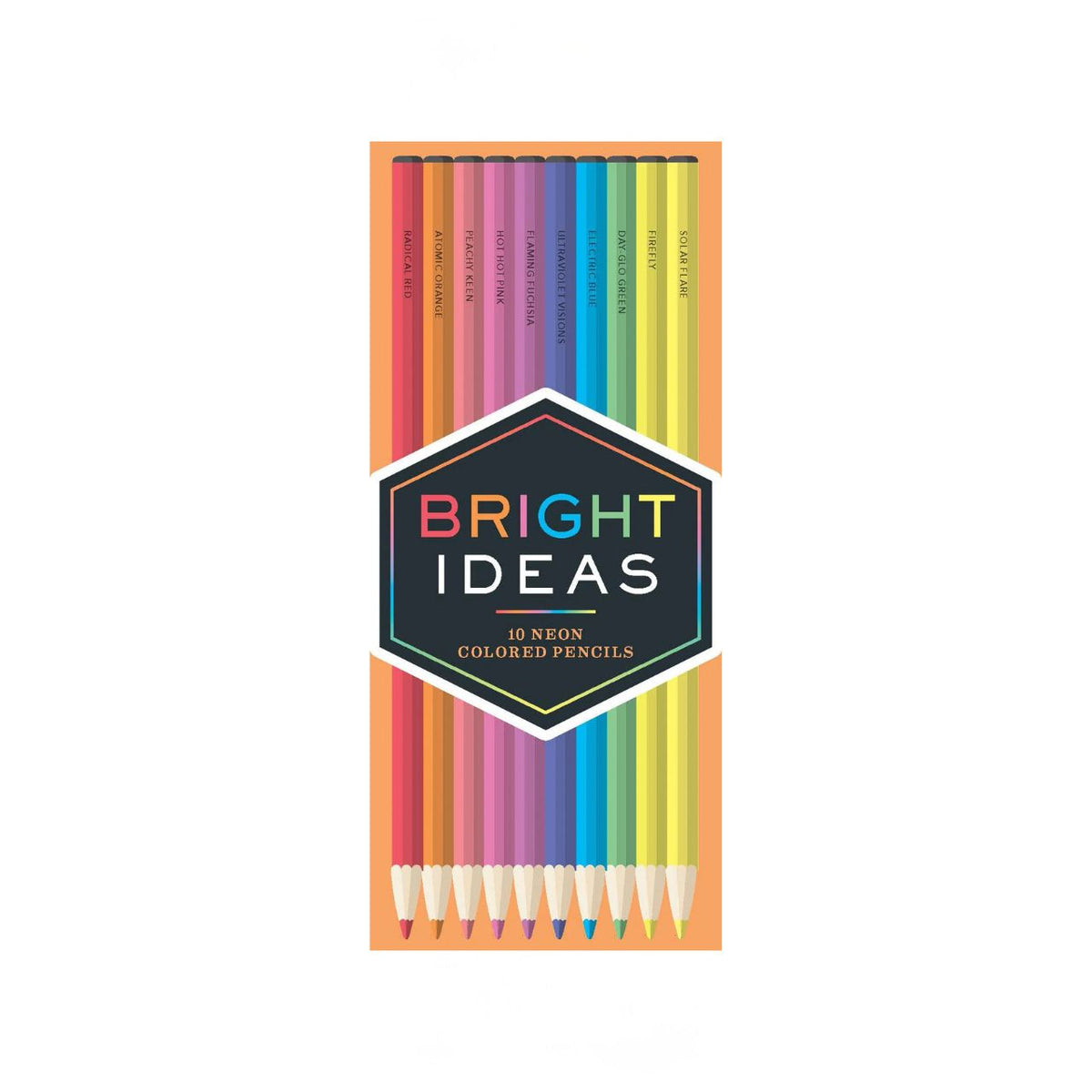 Bright Ideas Neon Colored Pencils: 10 Colored Pencils