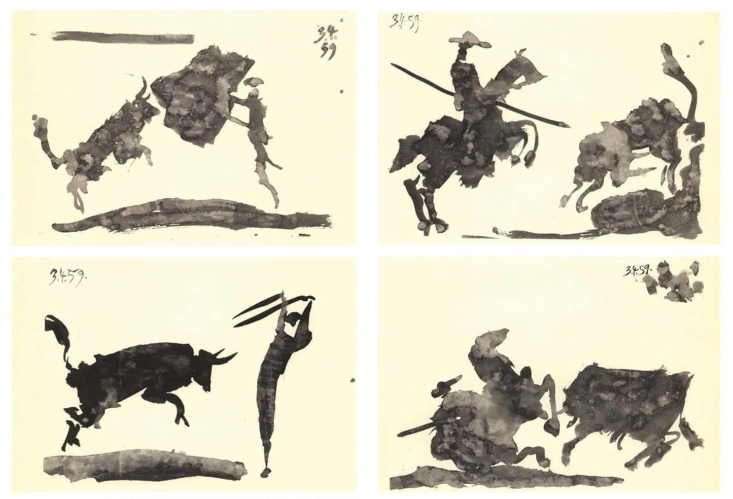 Picasso, Toros y Toreros