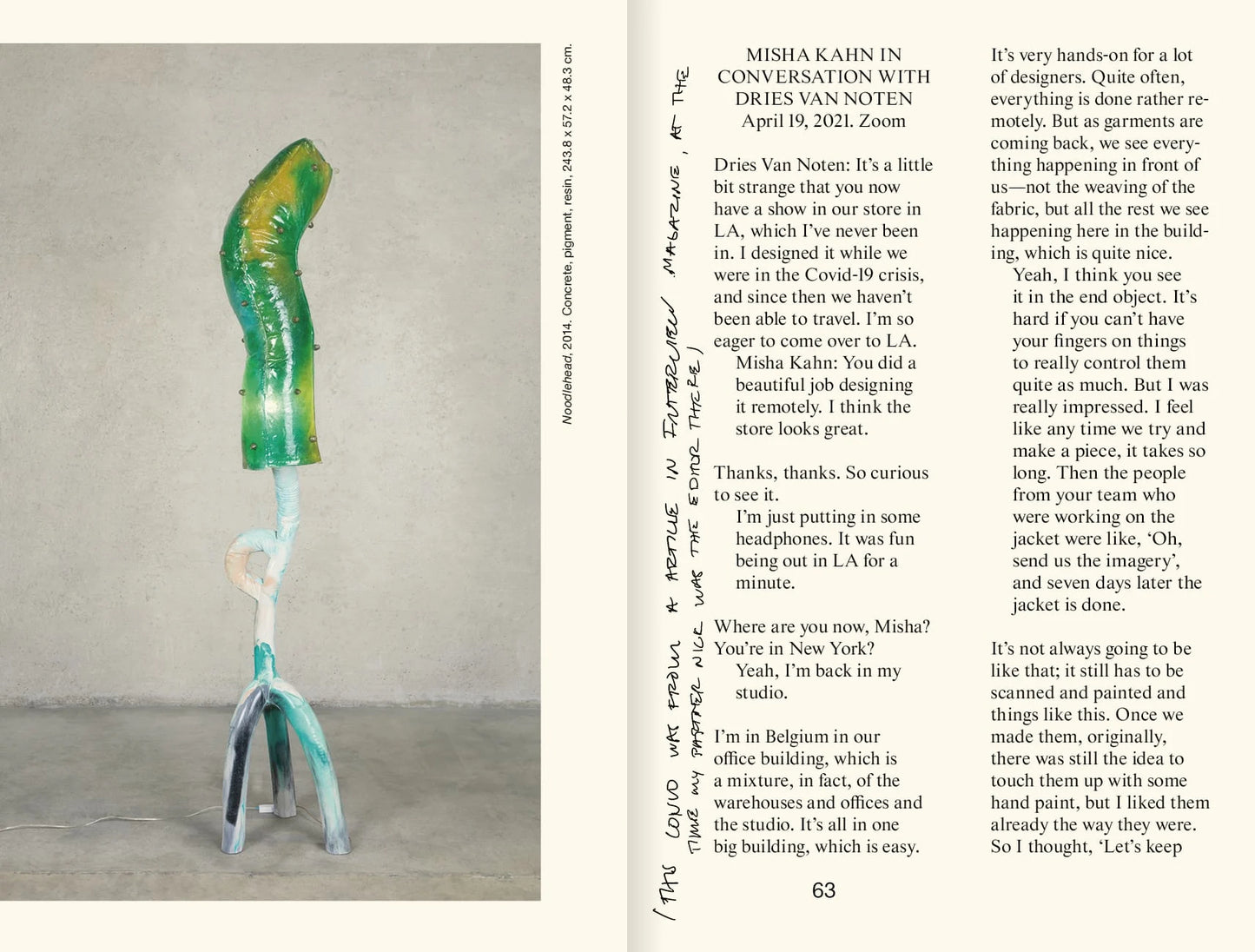 Casually Sauntering the Perimeter of Now, Misha Kahn