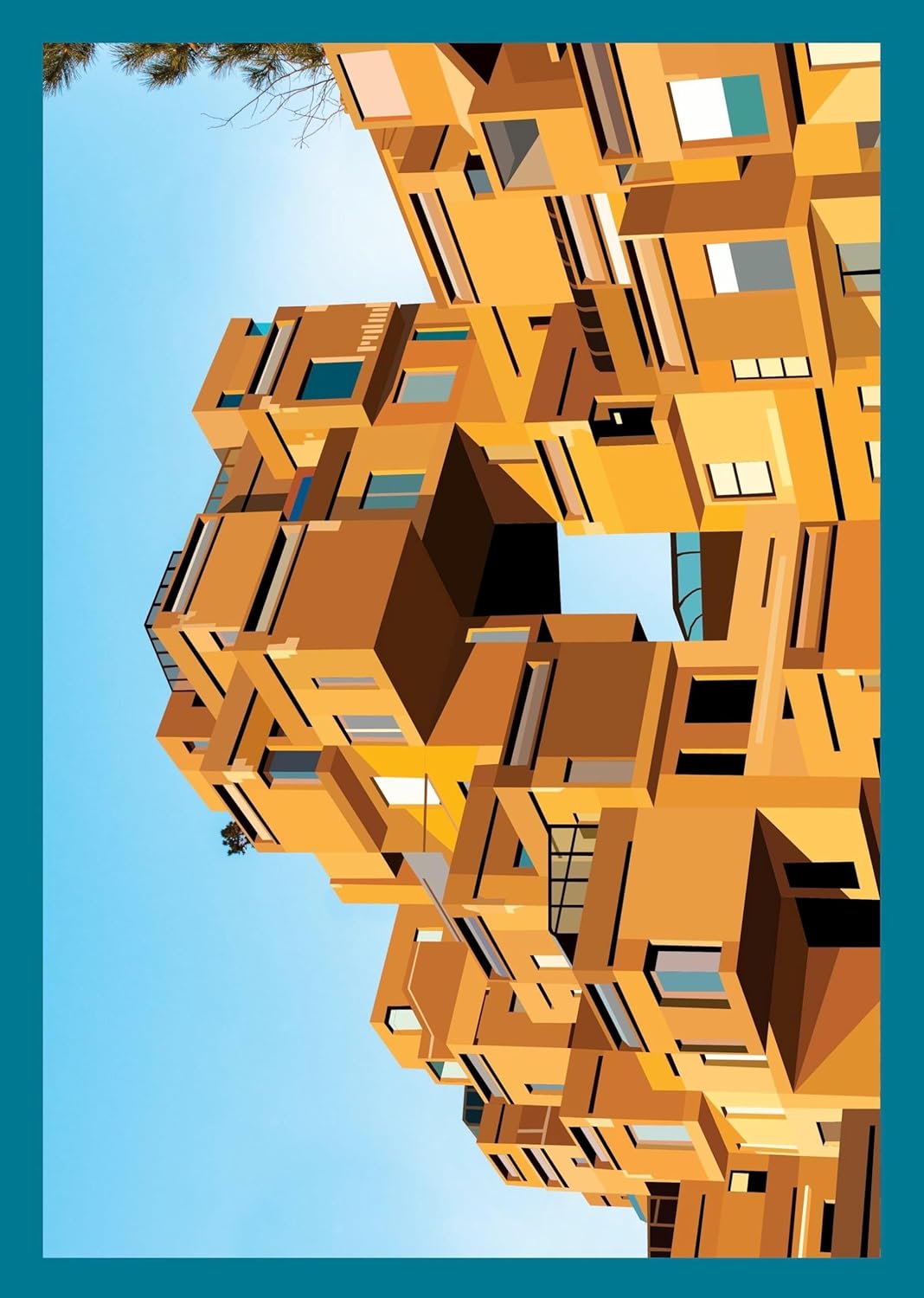 Paint by Sticker: Architecture