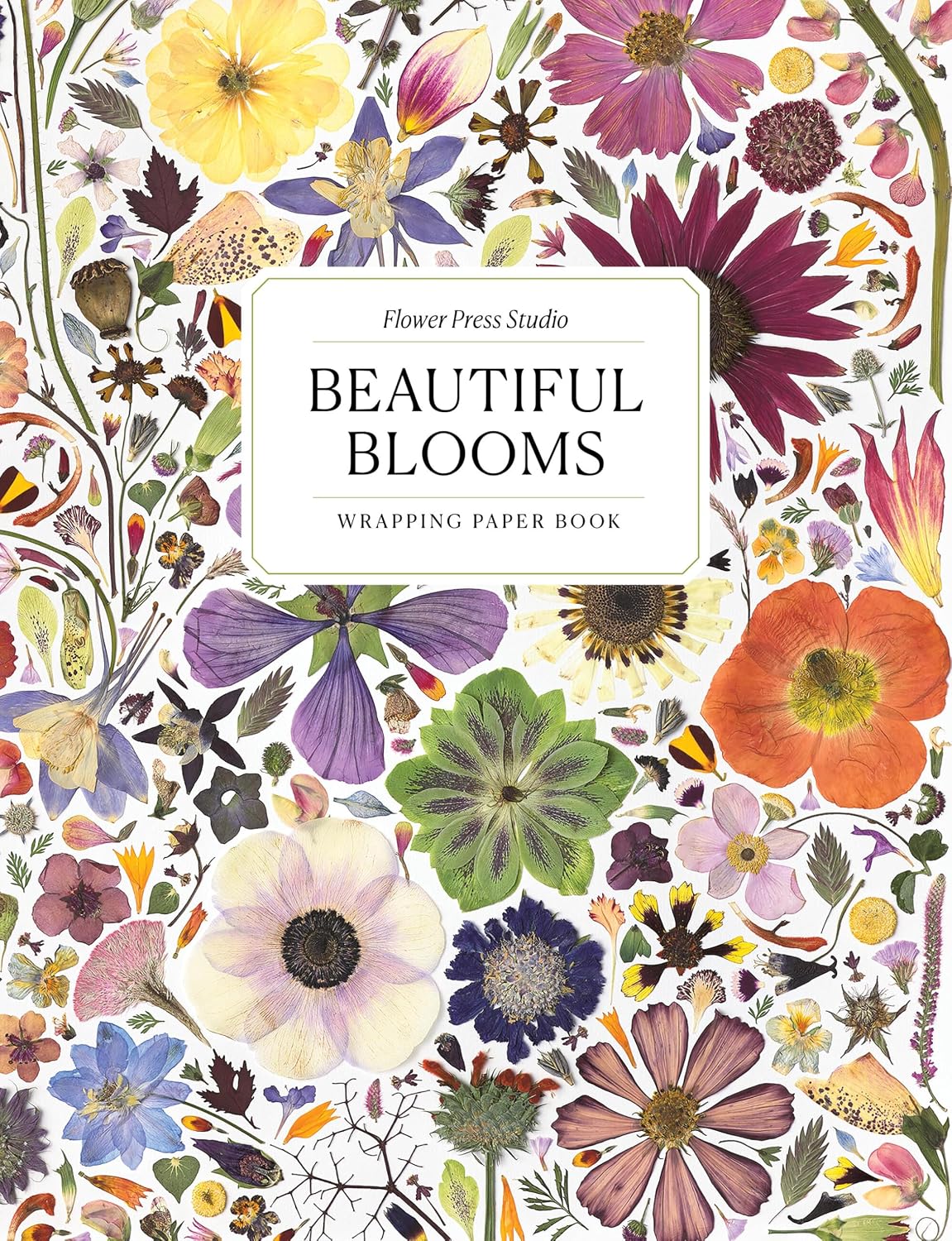 Beautiful Blooms - Wrapping Paper Book