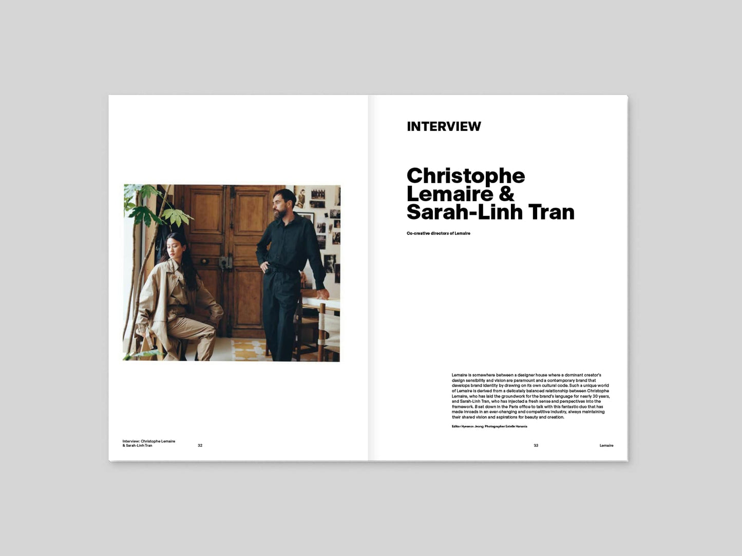 Magazine B Issue 90 LEMAIRE