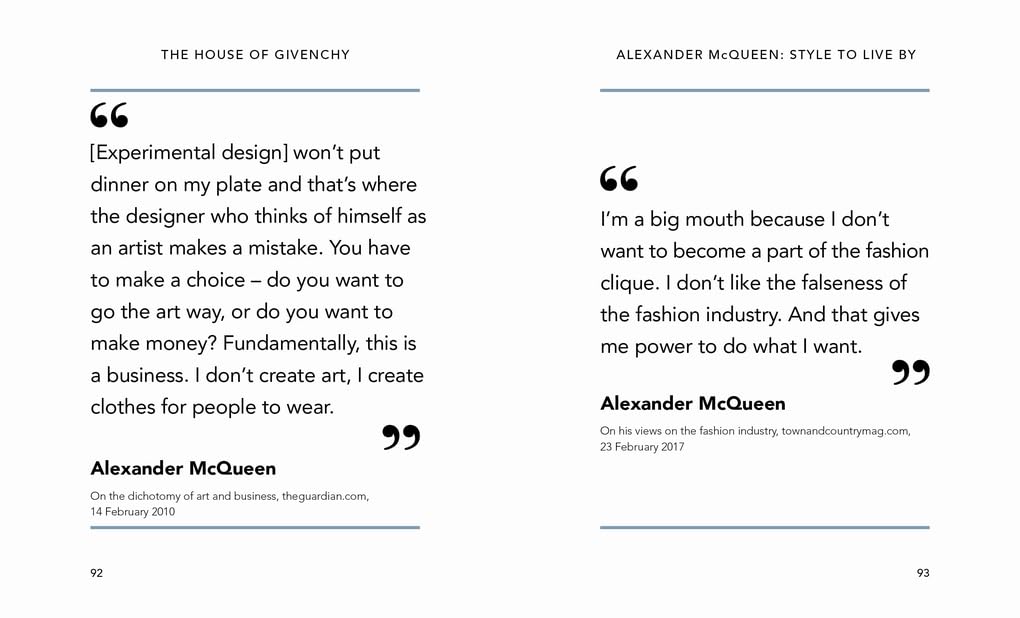 The Little Guide to Alexander McQueen