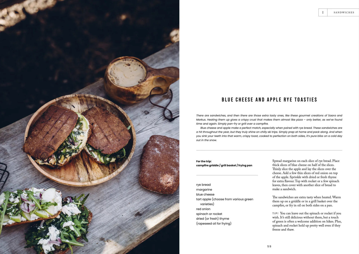 Food Over the Campfire